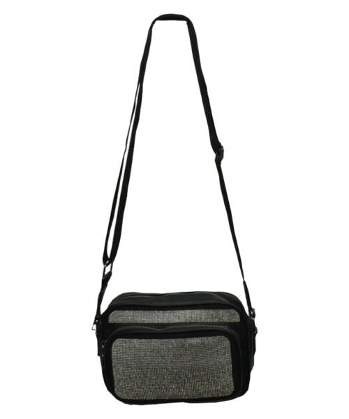 Bolso Mini Brillos Negro 10 1180