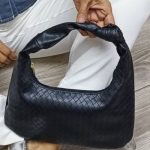 Bolsa Tejida de Mano color Negro Mod. 10 0210