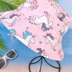 Sombrero Infantil Bucket Rosa Unicornios Mod. 10 1055