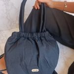 Bolso Nylon Negro Mod. 10 14505