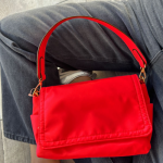 Bolsa Juvenil de Nylon Rojo Mod. 10 4218