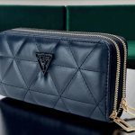 Cartera Negra estilo Abollonado Mod. 10 9059