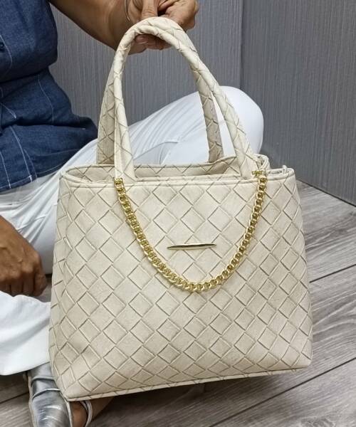 Bolsa estilo Vintage Beige Mod. 23 1100