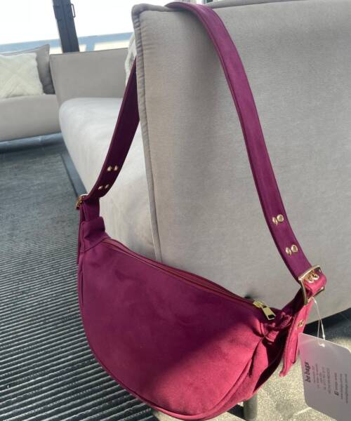 Bolso Prisco Roja Borbón con Hebillas Mod. 23 4009