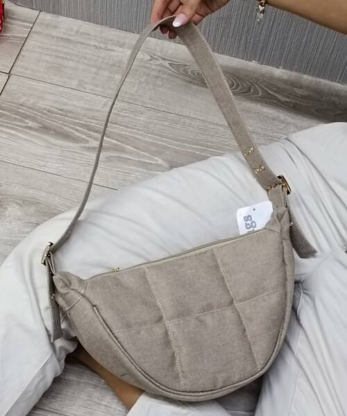 Bolsa Curry Beige Abollonado Mod. 23 4009