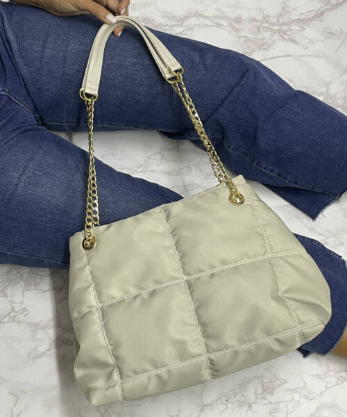 Mini Bolsa a Cuadros Bimba Ostion Asa Cadena 23 9016