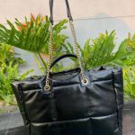 Bolso Morgan Negro: Elegancia Acolchada Mod. 23 9082