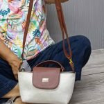 Bolso Arpilleria Beige y Armañac Tan Mod. 24 0919