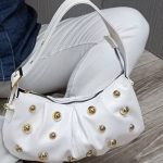 Bolso Clevelan Blanco con Estoperoles Mod. 24 9002