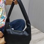 Bolso Grande Tejido Negro Mod. 24 9016