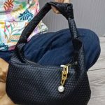 Bolso Negro estilo Tejido Mod. 24 9017