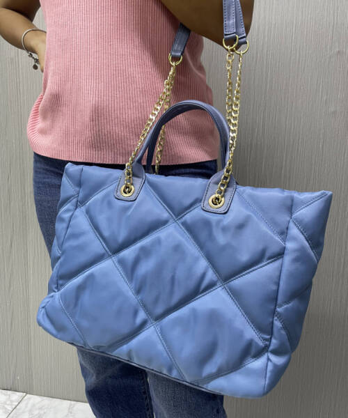 Bolsa Bimba Cuadros Azul mod 23 9082