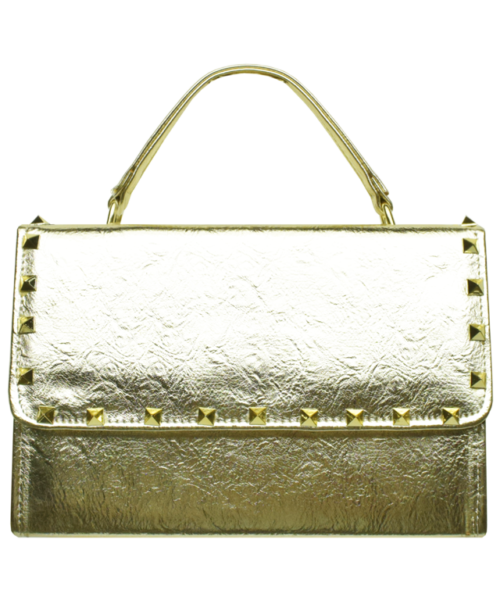 Bolsa Cajita Meteorito Oro Remaches 23 9054