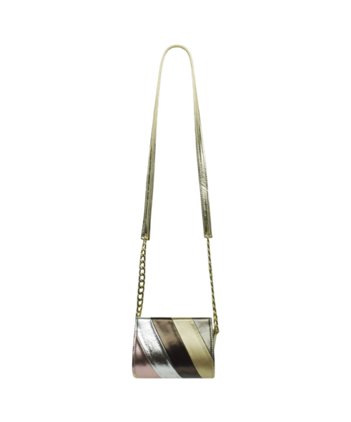 Bolsa Rayas Metálico mod. 23 9053