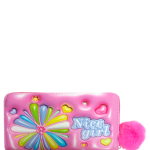 Cartera Fucsia Estilo Arcoiris Mod. 10 0200