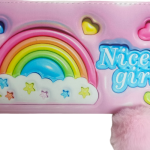 Cartera Rosa Estilo Arcoiris Mod. 10 0200