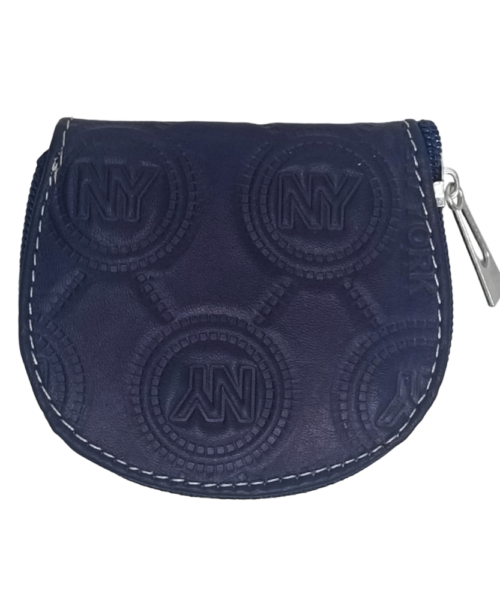 Monedero Piel Varios Colores NY Azul Marino Mod. 23 0001