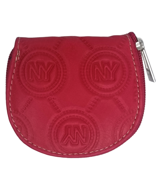 Monedero Piel Varios Colores NY Rojo Mod. 23 0001