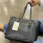 Bolso Negro Aplic Mod. 23 0083
