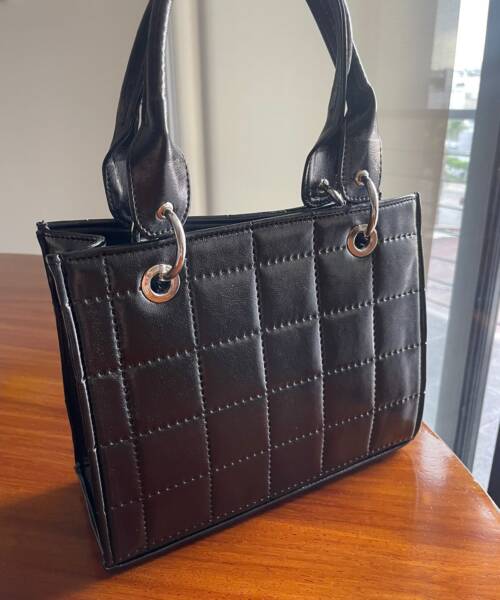 Bolso de Mano Tablero Negro Mod. 23 9068